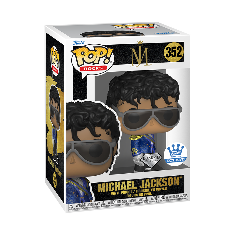 FUNKO POP! ROCKS - MICHAEL JACKSON (1984 GRAMMY'S) (DIAMOND) #352