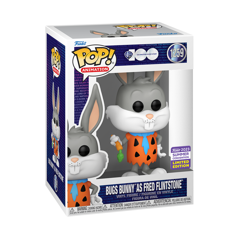 FUNKO POP! TELEVISION LOONEY TUNES 100th BUGS BUNNY AS FRED