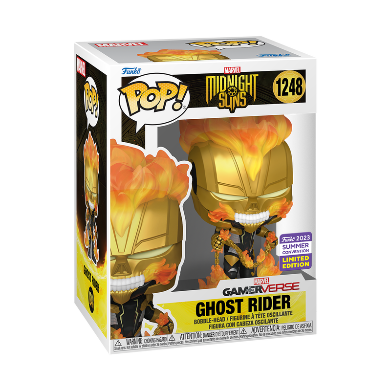 FUNKO POP! MARVEL MIDNIGHT SUNS GAMEVERSE GHOST RIDER #1248 [2023