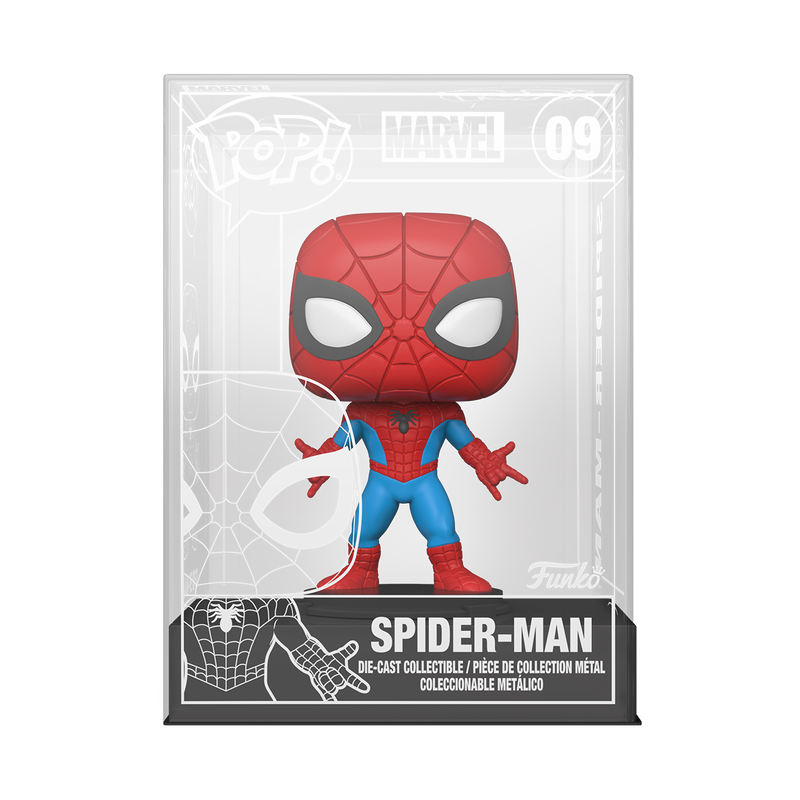 Funko Pop! MARVEL SPIDER-MAN DIE-CAST DIECAST *SEALED* #09 [FUNKO SHOP  EXCLUSIVE] *PREORDER*