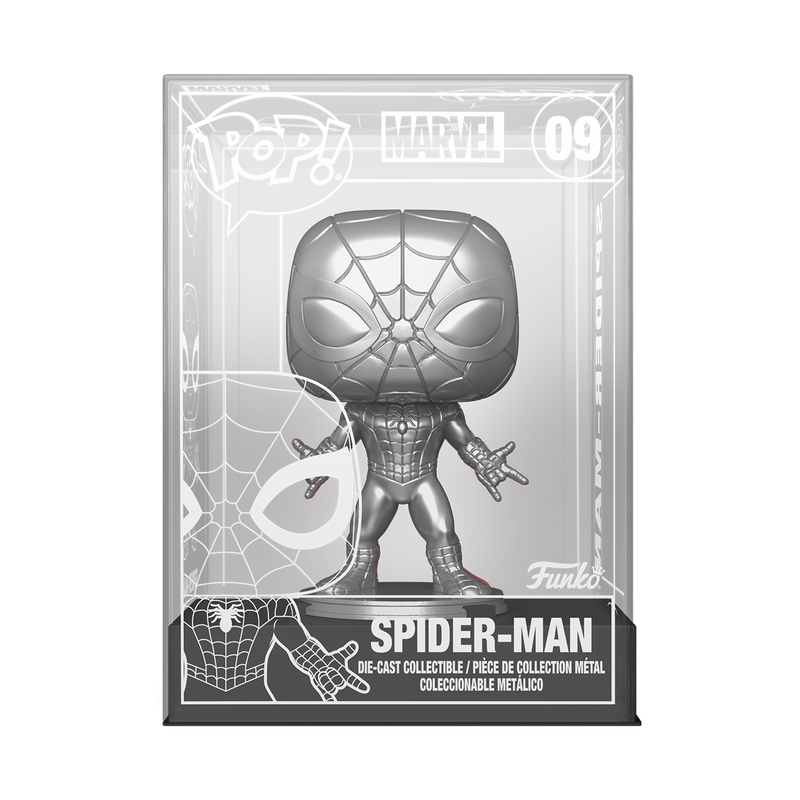 Funko Pop! MARVEL SPIDER-MAN DIE-CAST DIECAST *SEALED* #09 [FUNKO SHOP  EXCLUSIVE] *PREORDER*