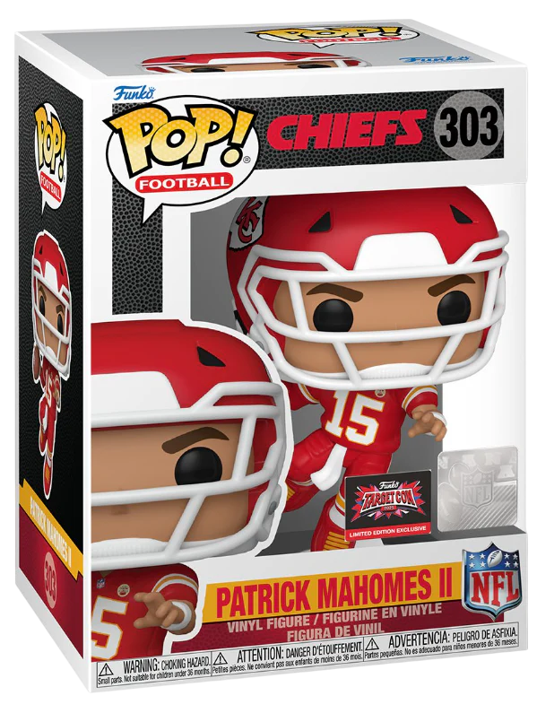 Funko Pop! Sports NFL Patrick Mahomes II (Chiefs) 303 [2025 Target