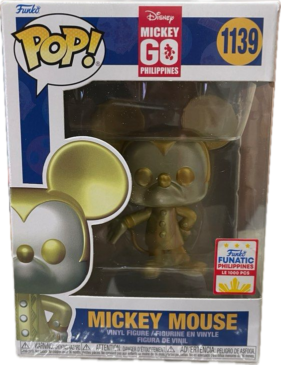 Gold mickey hot sale funko pop