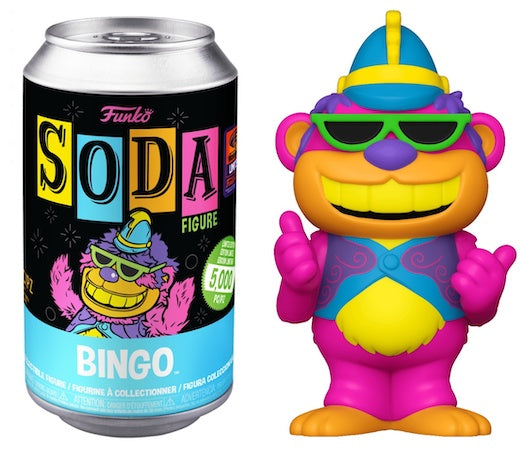 Funko SODA VINYL BINGO (BLACK LIGHT) - THE BANANA SPLITS [WONDROUS SHARED  CONVENTION]