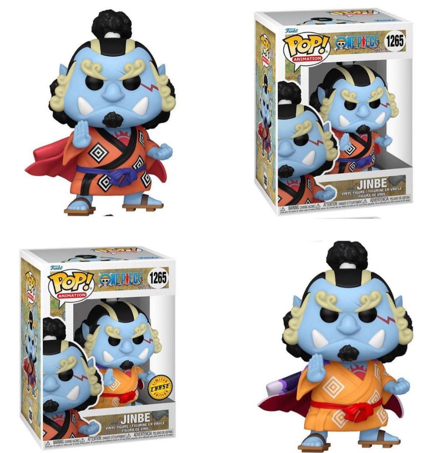 Jimbe Jinbei Wano Chase Funko Pop from One Piece with pop hotsell Protector