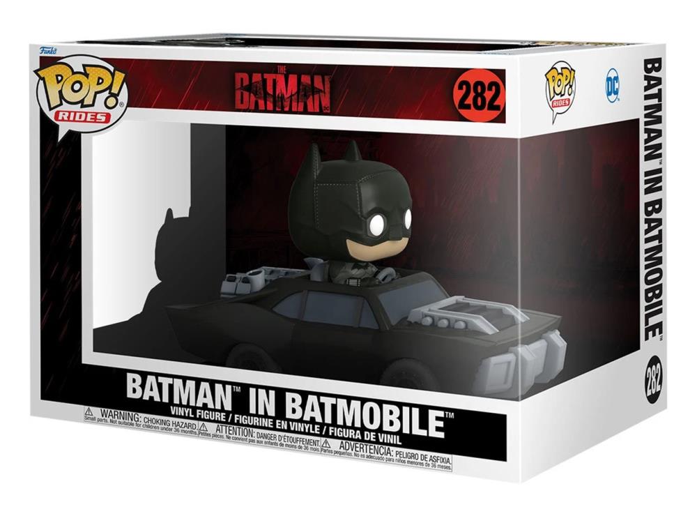 Funko Pop Ride Super Deluxe The Batman in Batmobile 282 PREORDER MyPops