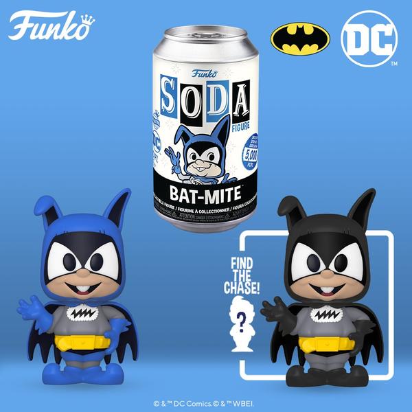 FUNKO SODA BAT MITE SODA CAN DC HERO SEALED CAN MyPops