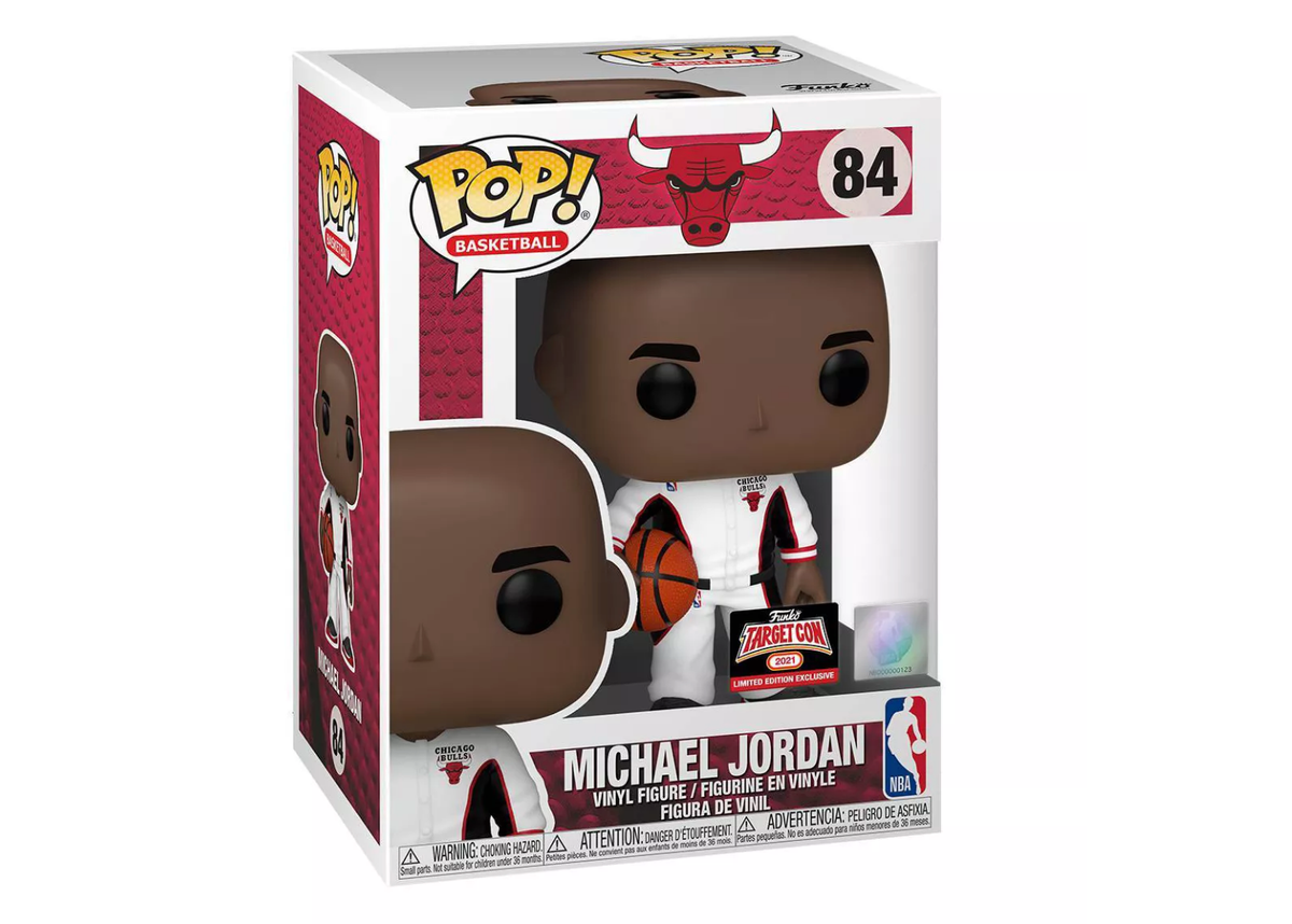 Figurine Michael Jordan Redwarm Ups / Chicago Bulls / Funko Pop NBA 84 /  Exclusive Spécial Edition