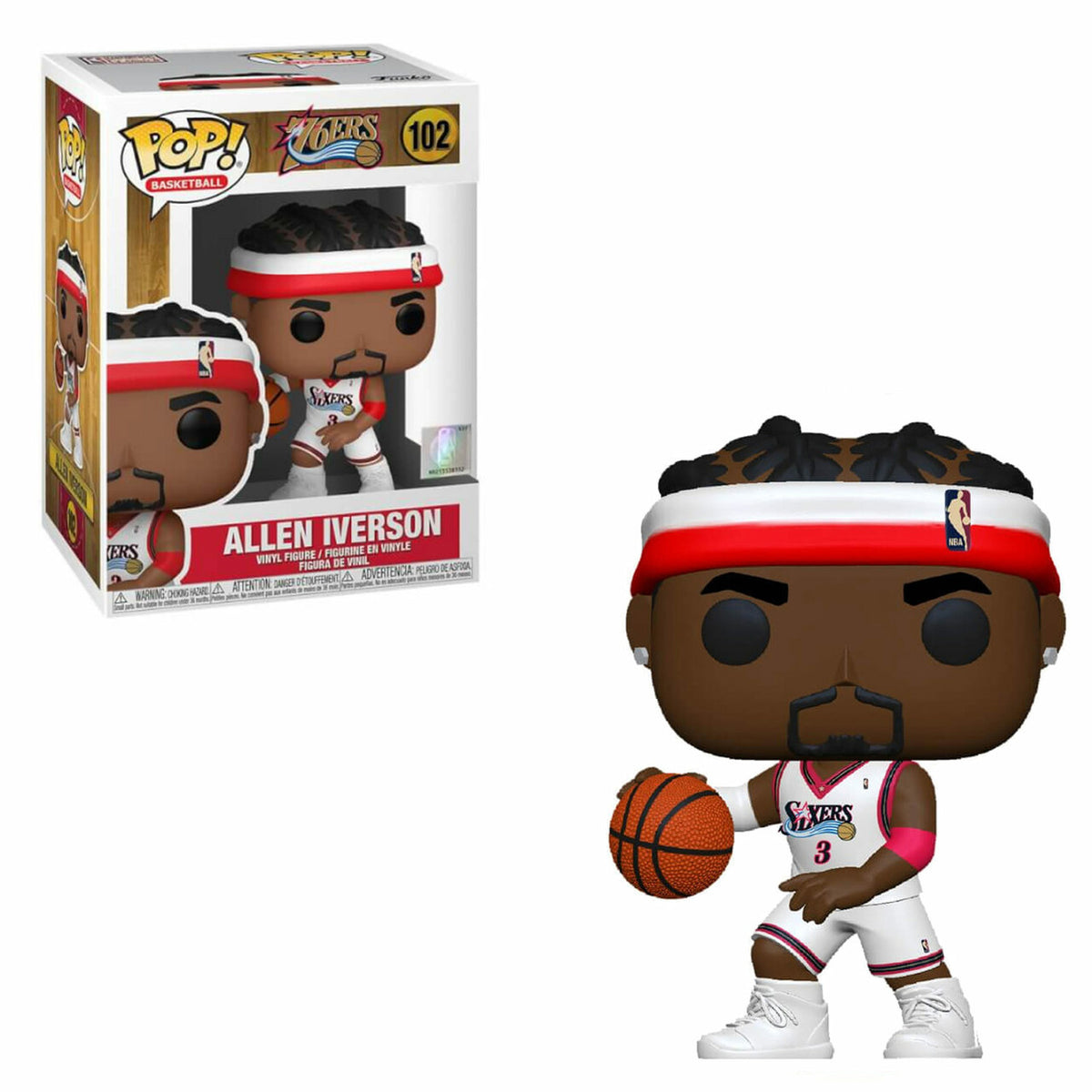 funko pop! basketball [nba legends]: philadelphia 76ers - allen 