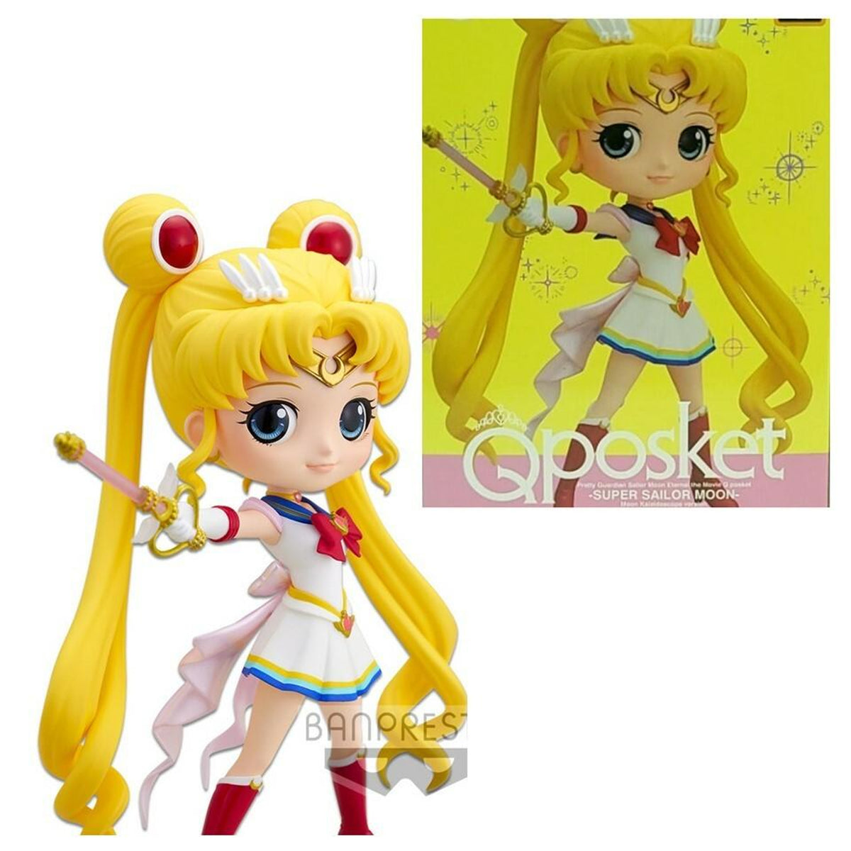 BANPRESTO Pretty Guardian Sailor Moon Eternal The Movie Super Sailor M ...