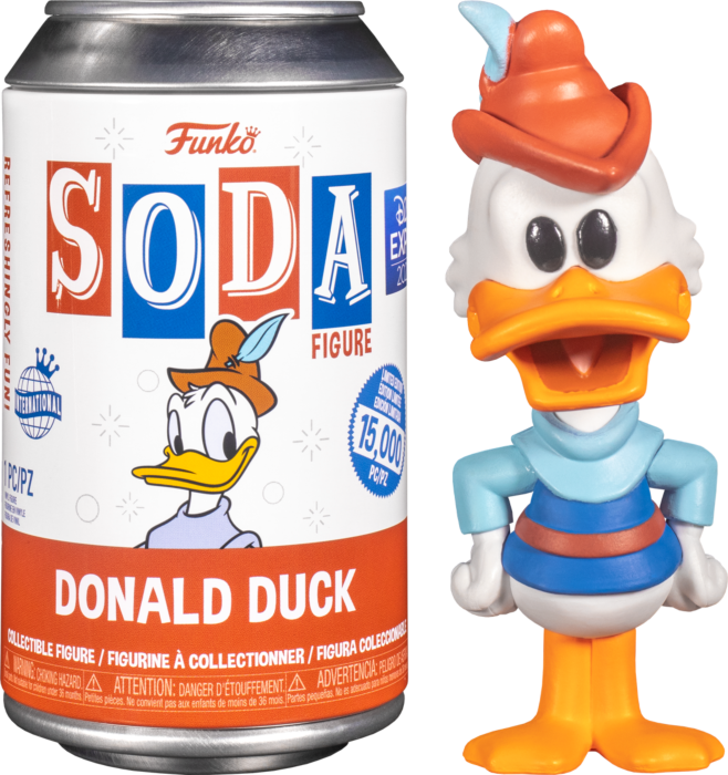 Unreleased Donald on sale Duck Chase Funko Soda