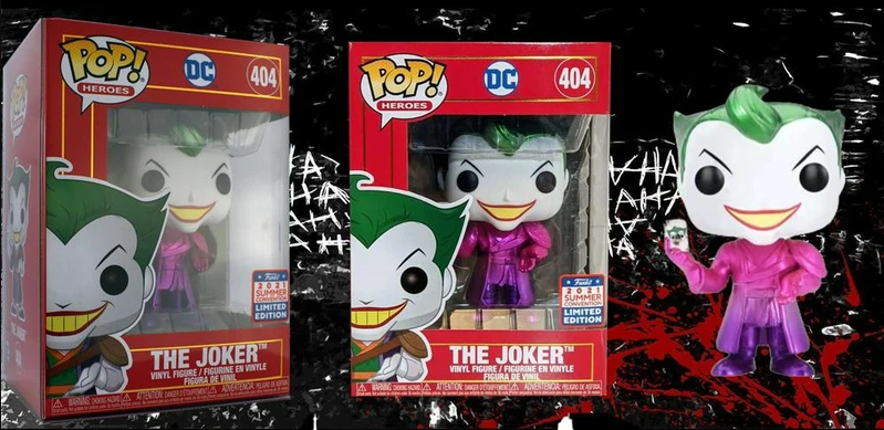 Funko Pop Imperial 2024 Batman and Joker Metallic exclusives