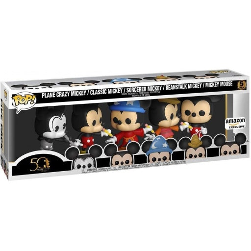 Funko Pop! Disney 50TH - PLANE CRAZY MICKEY / CLASSIC MICKEY