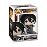 FUNKO POP! ANIME ATTACK ON TITAN - EREN JAEGER - MIKASA - ARMIN - SASHA - WAR HAMMER - REINER