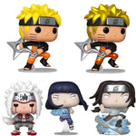 Funko Pop! Anime: Naruto - Naruto #1843 / Jiraiya #1844 / Hinata #1845 / Neji #1846