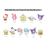 Hello Kitty and Friends Series 5 3D Foam MYSTERY Bag Clip