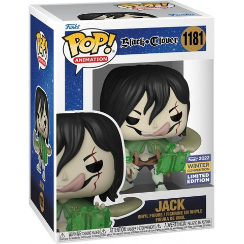 Funko Pop! Animation: BLACK CLOVER - JACK #1181 [SHARED 2022 WINTER CON]