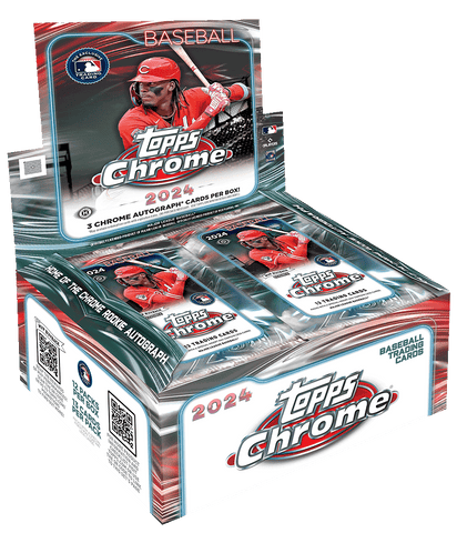 2024 Topps Chrome Baseball JUMBO Box (PREORDER) - Release 7/17/24 *FREE SHIPPING*