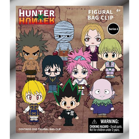 Hunter X Hunter 3D Foam Bag Clip - Blind Bag Mystery Blind Bag Series 2