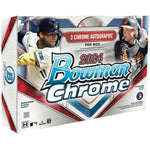 2024 Bowman Chrome Baseball Factory Sealed HTA Hobby CHOICE Box 3 Autographs