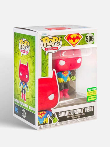 Funko Pop! DC: Heroes - Batman / Superman Fusion #506 [2024 Summer Convention Exclusive] *PREORDER*