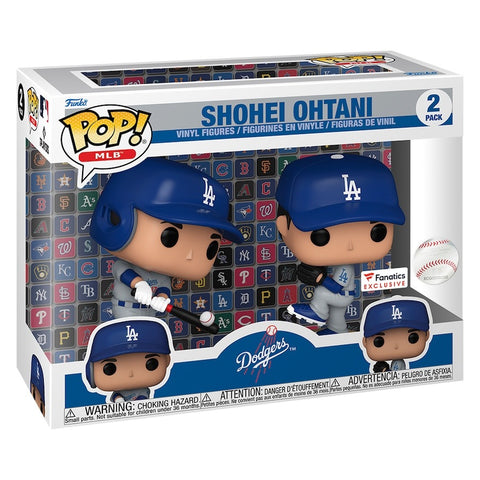 Funko Pop! Sports: MLB - Shohei Ohtani (Dodgers) 2pk [Fanatics Exclusive] *PREORDER*