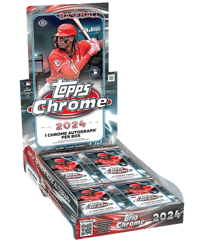 2024 Topps Chrome Baseball HOBBY Box (PREORDER) - Release 7/17/24 *FREE SHIPPING*