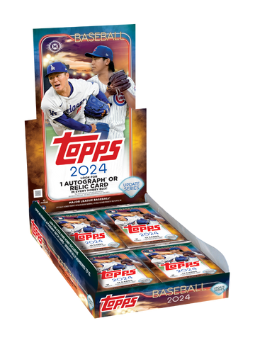 2024 Topps Baseball Update Series - HOBBY BOX - PRESELL PREORDER OCT 16, 2024