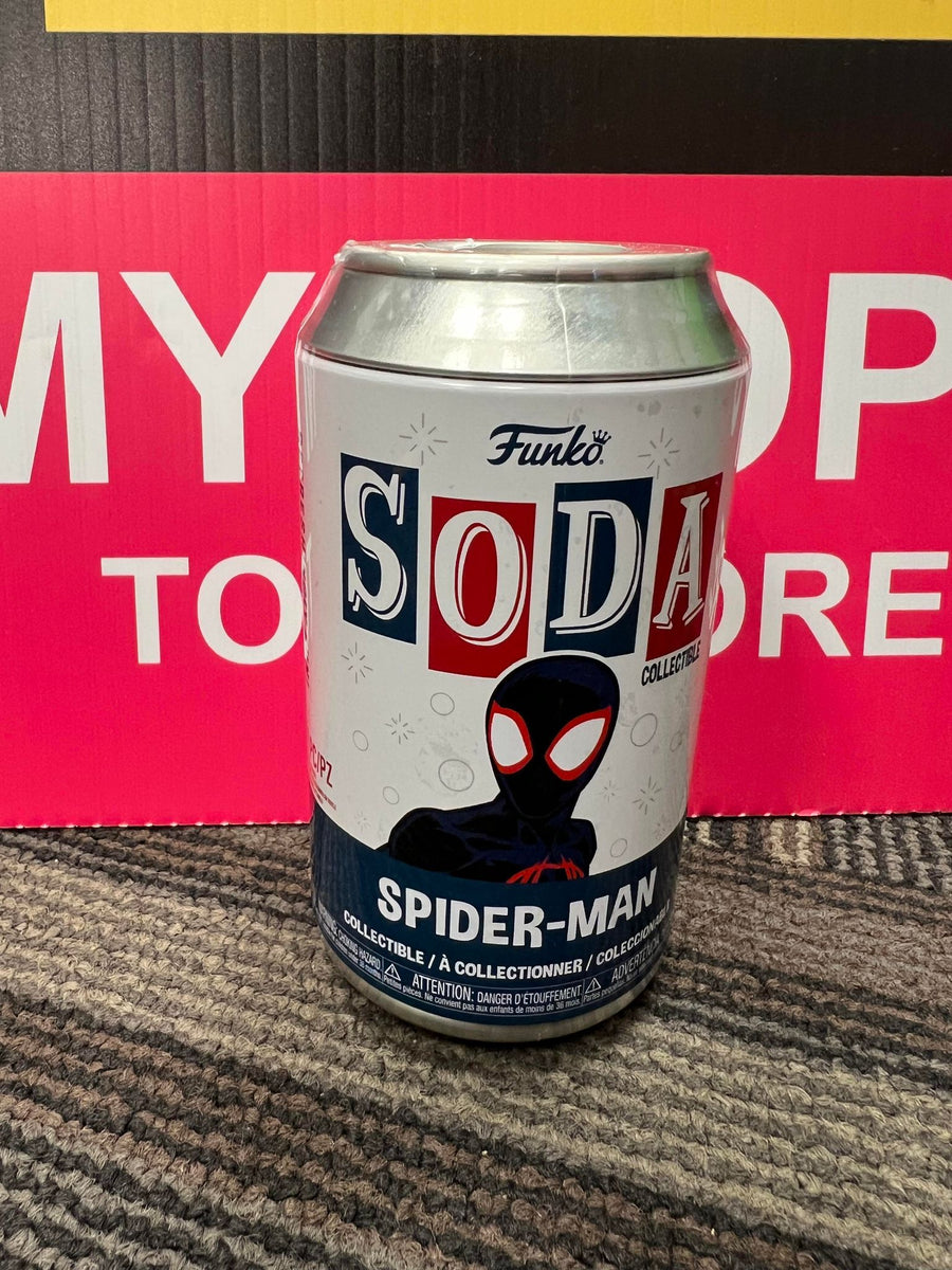 Funko SODA INTO THE SPIDER-VERSE MARVEL Spider-man Miles Morales *CHAN ...