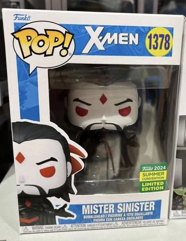 Funko Pop! MARVEL X-MEN MISTER SINISTER  #1378 [2024 SDCC Summer Convention Exclusive] *PREORDER*