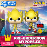Funko Pop! Sonic the Hedgehog Super Sonic [AAA Exclusive] #923