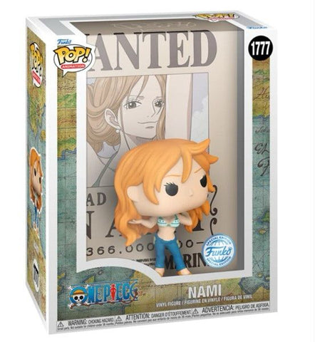 Funko Pop! Anime: One Piece - Nami (Wanted Poster) #1777 [Special Edition]