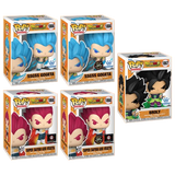 Funko Pop! Anime: Dragon Ball Super - SSGSS Gogeta / Super Saiyan God Vegeta / Broly [EXCLUSIVE] *PREORDER*