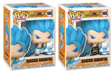 Funko Pop! Anime: Dragon Ball Super - SSGSS Gogeta / Super Saiyan God Vegeta / Broly [EXCLUSIVE] *PREORDER*