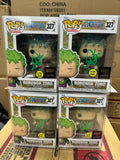 Funko Pop! Anime: One Piece - Roronoa Zoro #327 [KODY Exclusive - GITD] **SIGNED BY MACKENYU**