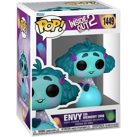 Funko Pop! Disney: Inside Out 2 - Envy On Memory Orb #1449