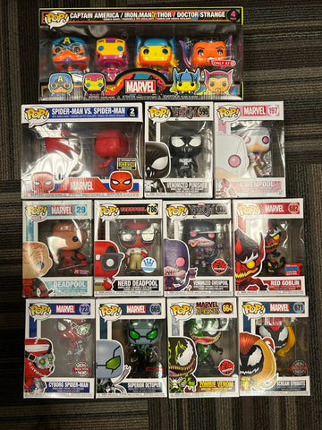 Funko Pop! Marvel Lot 1/2 **WEB ONLY**