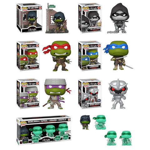 Funko Pop! Teenage Mutant Ninja Turtles: TMNT - 6" The Last Ronin / The Last Ronin (B/W) / Raphael / Leonardo #43 / Leonardo #48 / Donatello / Oroku Hiroto / 4pk *PREORDER*