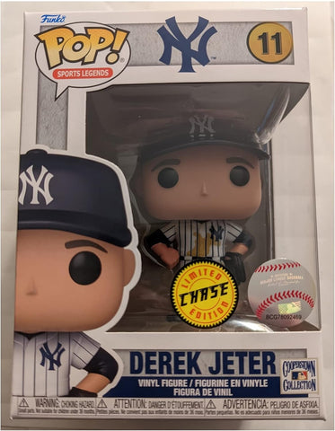 Funko Pop! MLB LEGENDS DEREK JETER #11 [*CHASE EXCLUSIVE*] MUDDY UNIFORM