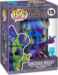 Funko Pop! Disney: Fantasia - Sorcerer Mickey (Art Series - Purple & Green) #15