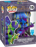 Funko Pop! Disney: Fantasia - Sorcerer Mickey (Art Series - Purple & Green) #15