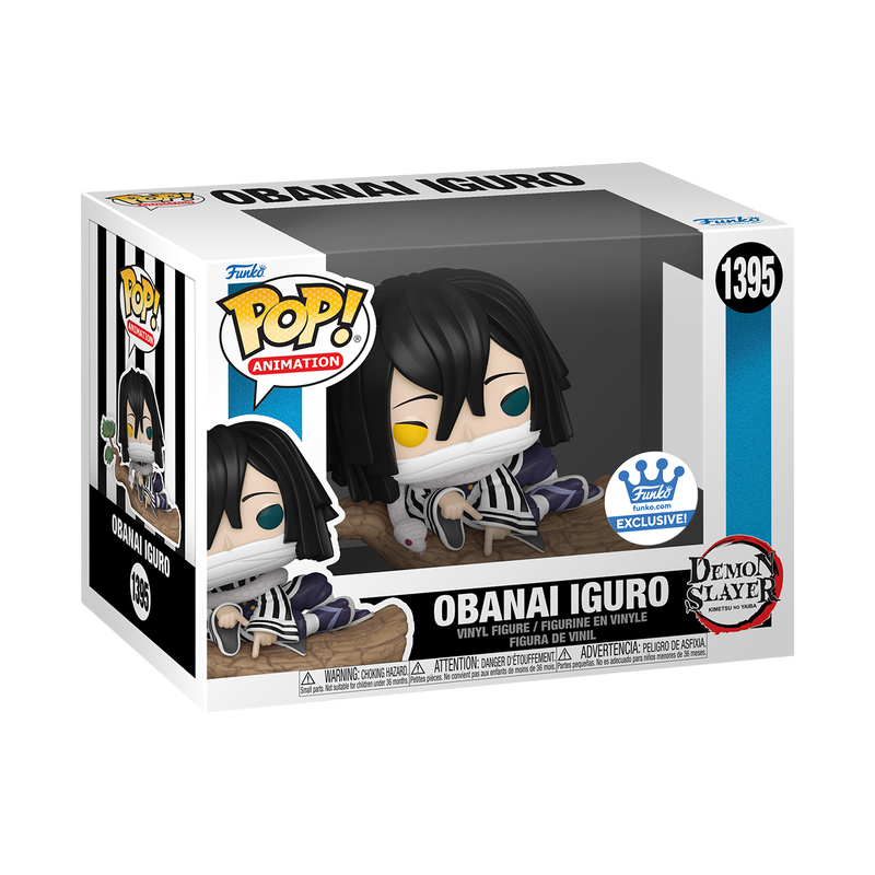 Demon Slayer Shinobu Kocho & Obanai selling Iguro Funko Shop Exclusive Bundle