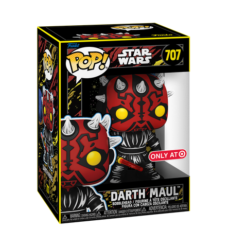 Funko Pop! Star Wars Darth Maul (Retro) #707 [TARGET Exclusive] *PREORDER*