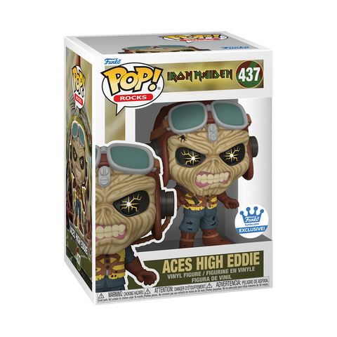 Funko Pop! Music: Iron Maiden - Aces High Eddie #437 [Funko Shop Exclusive] *PREORDER*