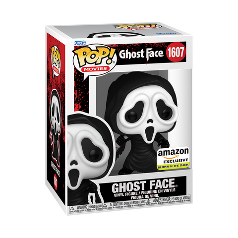 Funko Pop! Movies: Scream - Ghost Face #1607 [Amazon Exclusive - GITD] *PREORDER*