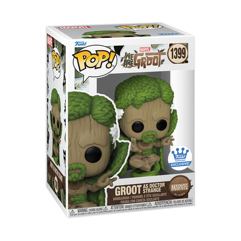 Funko Pop! Marvel: We Are Groot - Groot As Doctor Strange #1399 [Funko Shop Exclusive] *PREORDER*