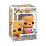 Funko Pop! Winnie The Pooh - Winnie The Pooh with Honey Pot (Flocked) #1512 [Funko Shop Exclusive]