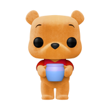 Funko Pop! Winnie The Pooh - Winnie The Pooh with Honey Pot (Flocked) #1512 [Funko Shop Exclusive]