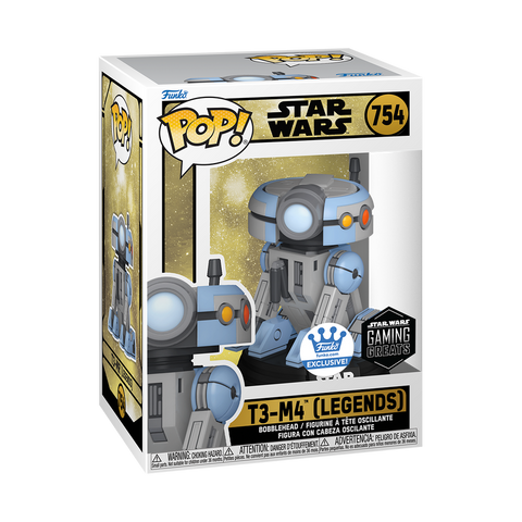 Funko Pop! Star Wars - T3-M4 (Legends) #754 [Funko Shop Exclusive - Gaming Greats] *PREORDER*