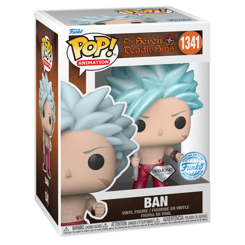 Funko Pop! Anime: Seven Deadly Sins - Ban (Diamond) #1341 [Exclusive]